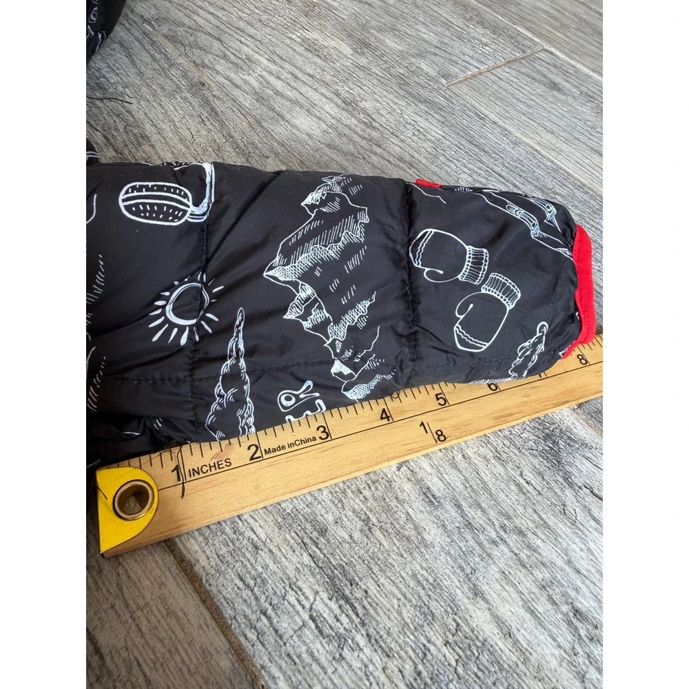Spyder Snowsuit 9 - 12 Months Doodle Print Bunting 12M Boys Baby Hooded Sherpa